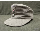 M43 WH/SS cap 1 button - custom made