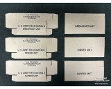 Packaging Set K ration - Type I