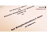 Kriegsverdienstkreuz 2. klasse certificate