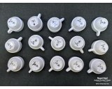Pair of WH ceramic cups marked