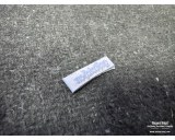 Rubber stamp: gestrichen