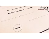 Dienstauszeichnung certificate