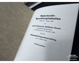 Wehrmacht Besoldungstabellen Payment table