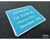 Zündmittel Smine 35 stencil