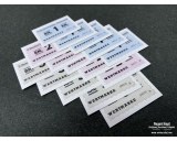 Banknote Buchenwald Wertmarke set of 15