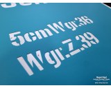 5 cm Granatwerfer 36 - metal box stencil