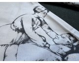 Dreieck Tuch - Triangle cloth illustrated