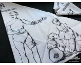 Dreieck Tuch - Triangle cloth illustrated