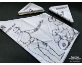 Dreieck Tuch - Triangle cloth illustrated