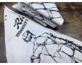 Dreieck Tuch - Triangle cloth illustrated
