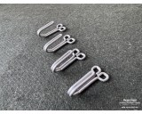 Aluminium Belt hooks 4pcs set