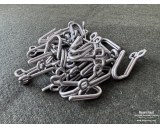 Aluminium Belt hooks 4pcs set