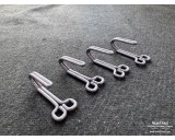Aluminium Belt hooks 4pcs set