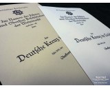 Deutsche Kreuz in Gold certificate