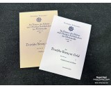 Deutsche Kreuz in Gold certificate