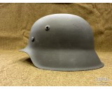 Original M42 hkp64 Schiefergrau WH/SS stahlhelm