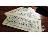 Christmas Weihnachten package label