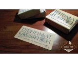 Christmas Weihnachten package label