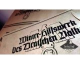Winterhilfswerk cashbox label sticker