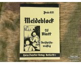 Meldeblock - 25 sheets A5