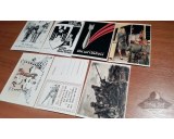 German Postcards set #7 Allgemeine Farben (7 pcs.)