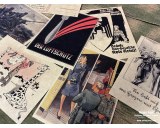 German Postcards set #7 Allgemeine Farben (7 pcs.)
