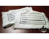 1.ČSR Army Nametags - 5 cloth labels