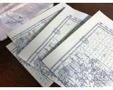Kriegsmarine Karten Set of 3 Naval Maps
