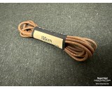Leather laces 3mm brown round 2x 100cm