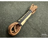 Leather laces 3mm brown round 2x 100cm