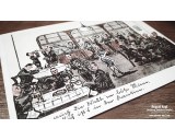 German Postcards set #11 Drawings (5 pcs.)
