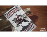 Husaren Bittern liquor alcohol label 2x