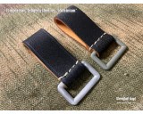 Leather belt loop repro 1piece steel
