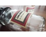 Chloraminpuder bottle empty