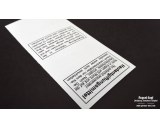Losantin labels 2pcs