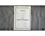 Infanterie-Sturmabzeichen certificate