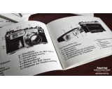 Contax II camera instructional booklet