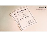 Beförderung certificate