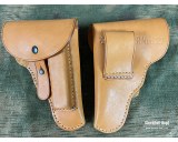 Pistole Mod. 27 holster - natural leather