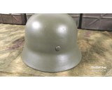 Original M35 Q68 Apfelgrun WH/SS stahlhelm