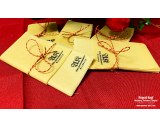 Waxed napkins - natural food wrappers