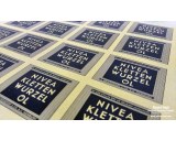 Kletten-wurzel-öl label sticker