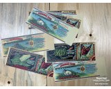 Set of 12pcs labels 1890