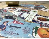 Set of 12pcs labels 1910a