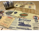 Set of 12pcs labels 1920d