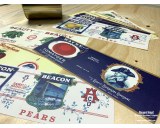 Set of 12pcs labels 1920e