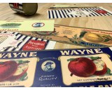 Set of 12pcs labels 1920f