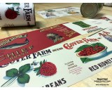 Set of 12pcs labels 1930c