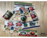 Set of 12pcs labels 1930g