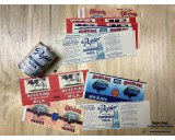 Set of 12pcs labels 1940b